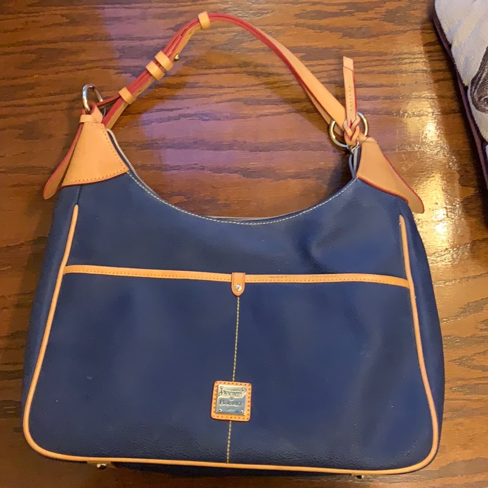 Navy Blue Dooney and Bourke Shoulder Bag